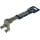 Ключ для планшайб ПРАКТИКА 30 мм, для УШМ, изогнутый